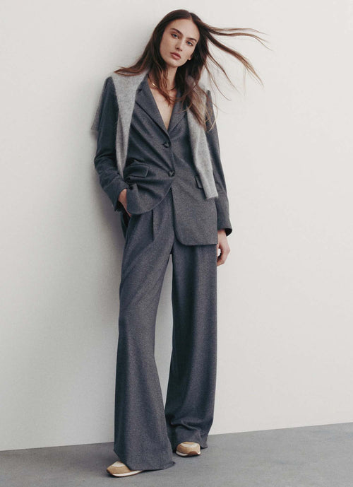 Veronica Beard Marbeau Wide-Leg Pants