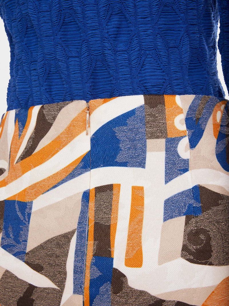 Marc Cain Jacquard Mini Skirt
