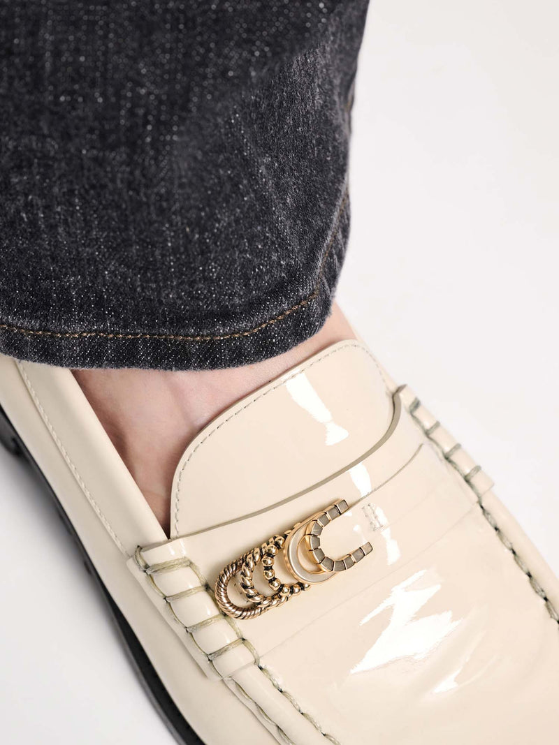 Dorothee Schumacher Glossy Shine Loafer with D-Rings