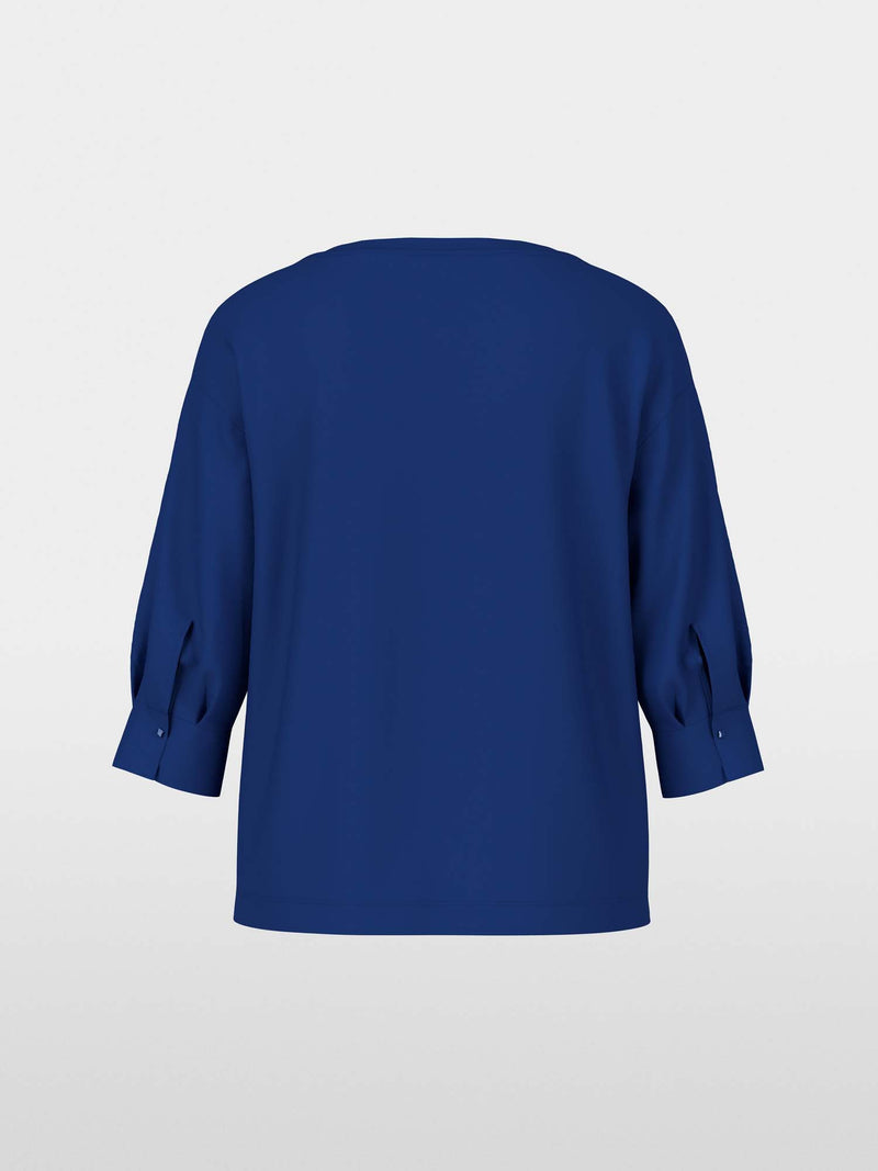 Marc Cain Relaxed T-shirt with Mid-Length Sleeves