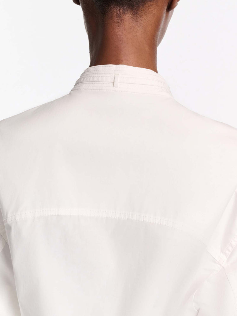 Dorothee Schumacher Poplin Power Blouse with Drawstring