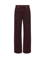 Rag &amp; Bone Featherweight Logan Mid-Rise Wide Leg Jeans