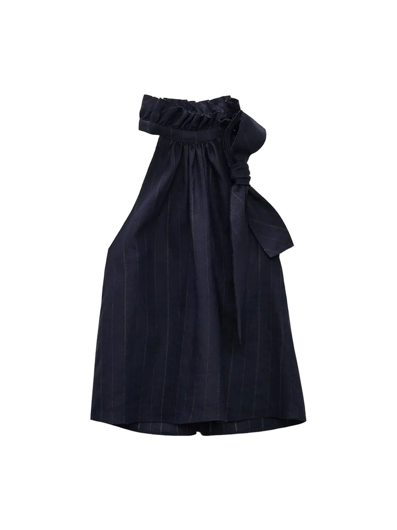 Dorothee Schumacher Modern Sophistication Pinstripe Top