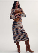 Veronica Beard Sanders Knit Maxi Dress