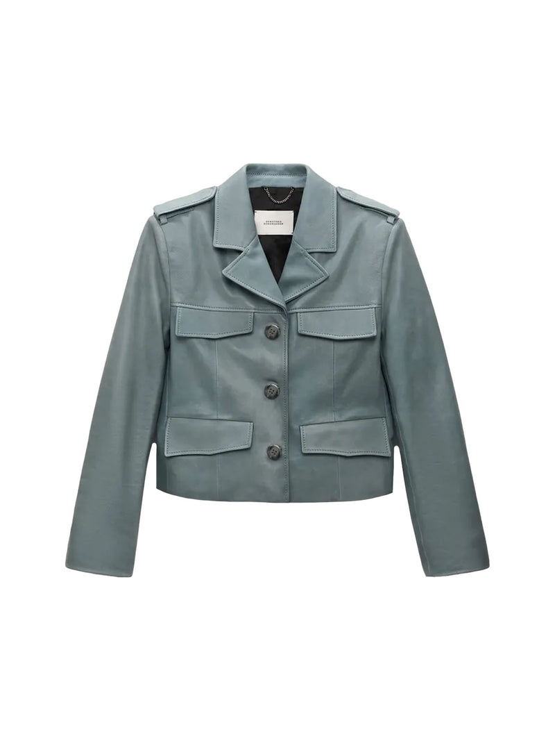 Dorothee Schumacher Sleek Statement Cropped Jacket