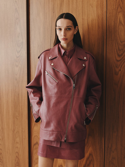 DESA Leather Hammer Jacket
