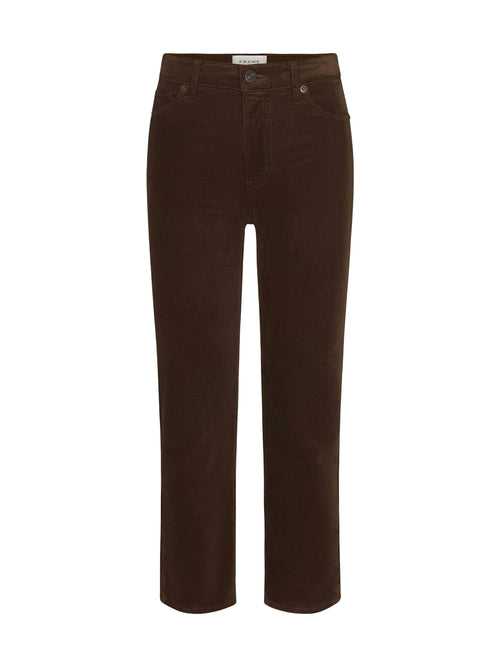 Frame Le Sleek Straight Corduroy Pants