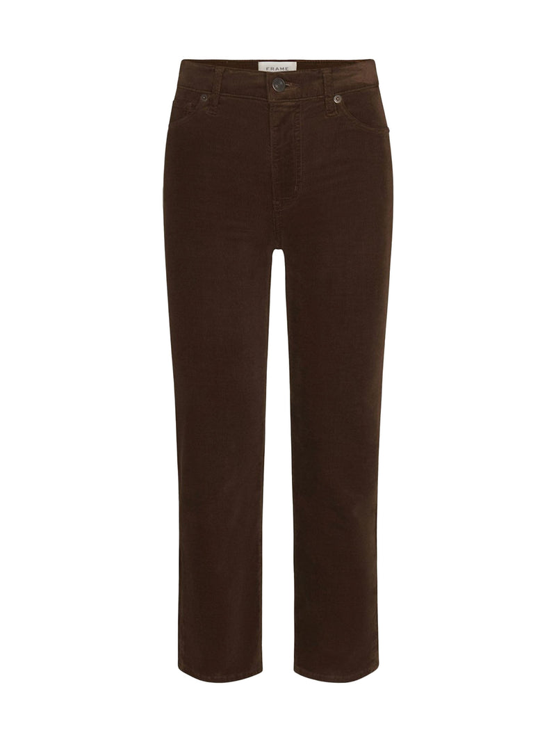 Frame Le Sleek Straight Corduroy Pants