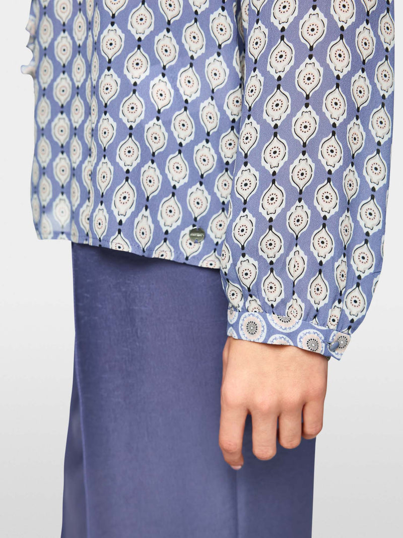 Marc Cain Airy Printed Blouse
