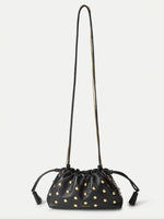 Veronica Beard Small Studded Slouch Clutch
