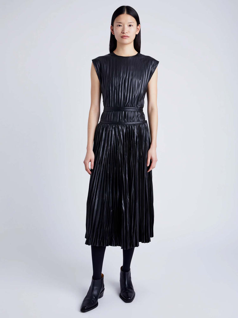 Proenza Schouler Lyra Faux Leather Top