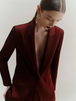 Marella Cognac Satin Jacket