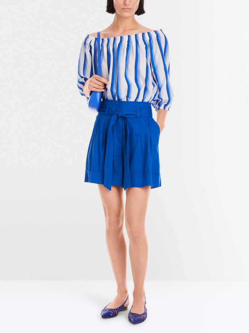 Marc Cain Linen Tie Detail Shorts