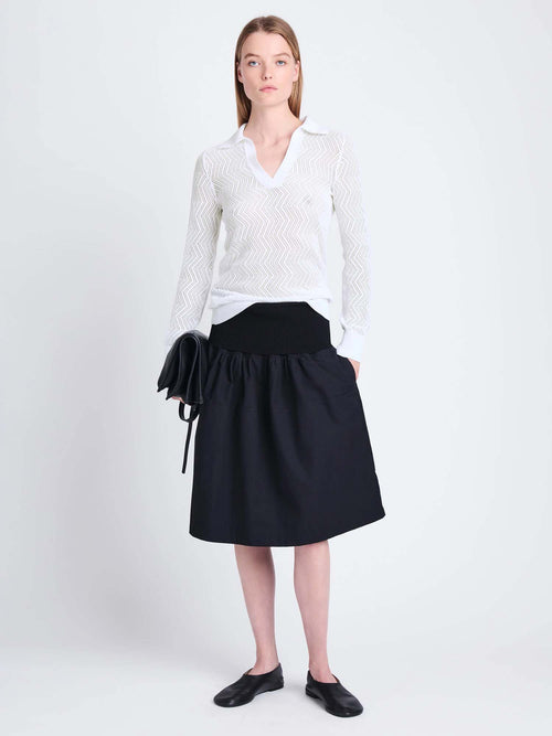 Proenza Schouler Agnes Polo Knit