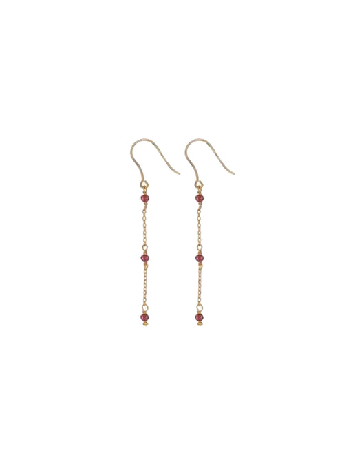 Alisia Line Chain Earrings