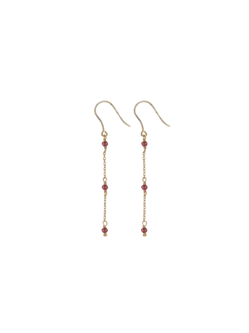 Alisia Line Chain Earrings