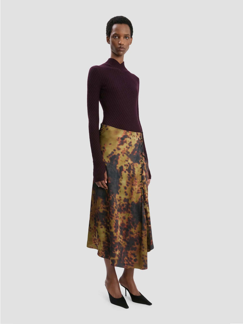 Victoria Beckham Rouleau Detail Skirt