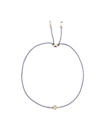 Alisia Cord Bracelet with Cubed Zirconia