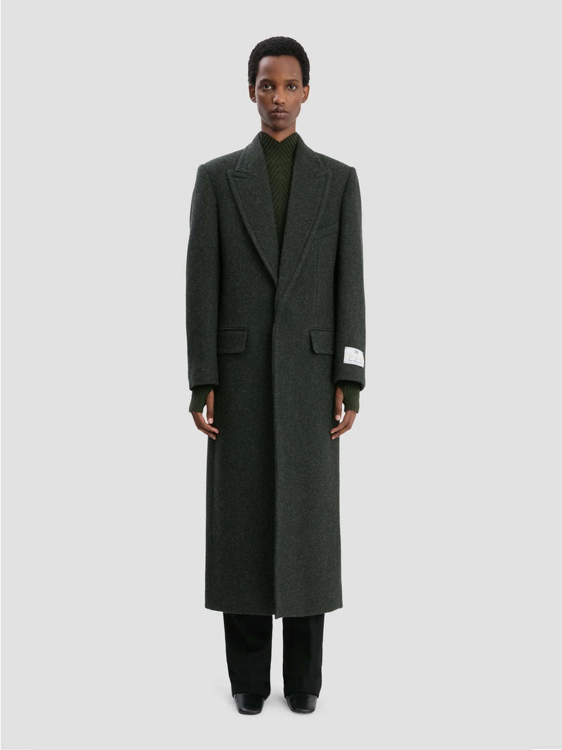 Victoria Beckham Curved Sleeve Overcoat