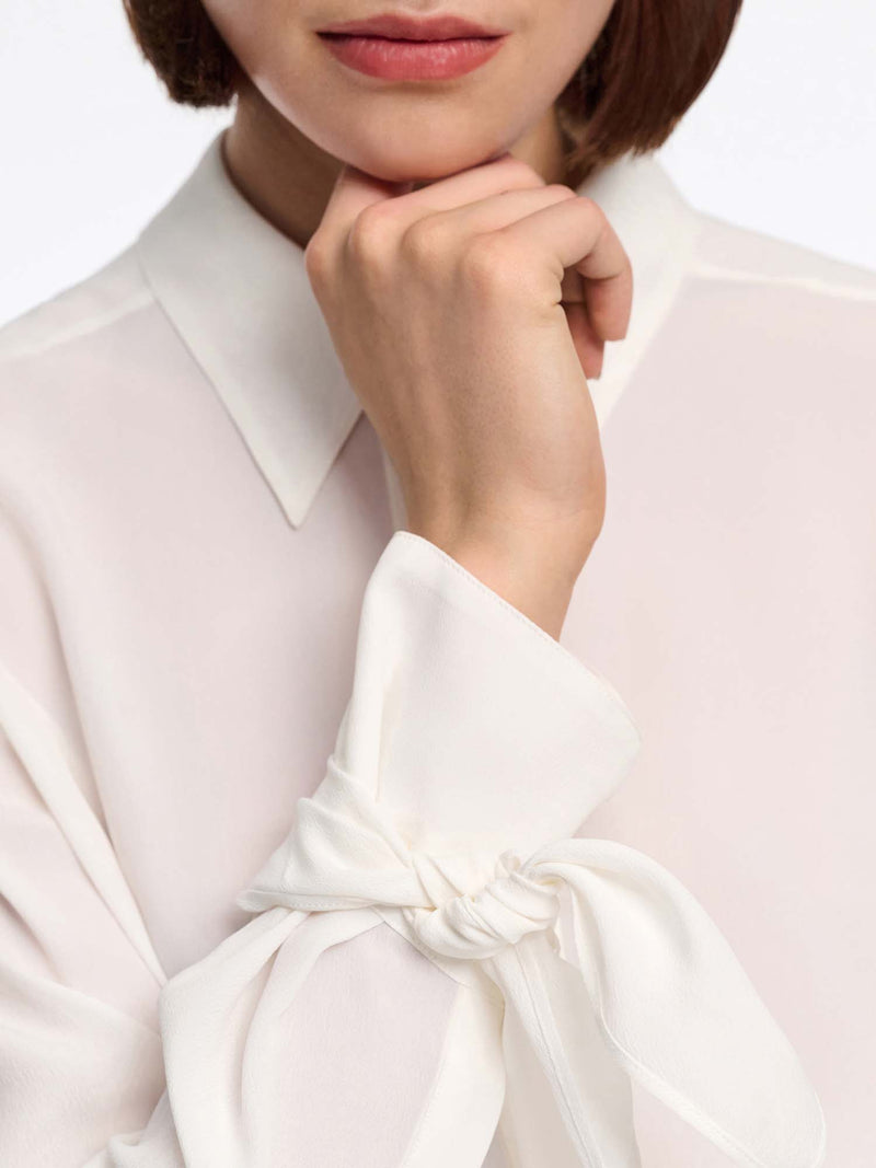 Dorothee Schumacher Soft Vibes Flowing Silk Blouse
