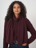 Repeat Cashmere Knitted Scarf