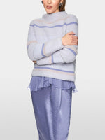 Marc Cain Knitted Striped Sweater