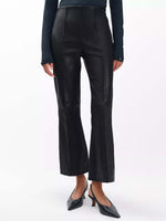 Rag &amp; Bone Irina Leather Kick Flare Pant