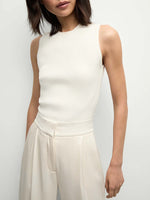 Veronica Beard Sid Rib Knit Tank