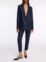 Dorothee Schumacher Modern Sophistication Pinstripe Blazer