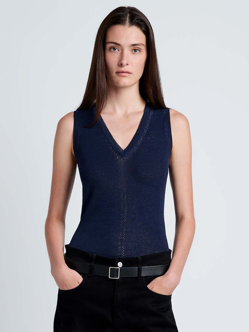 Proenza Schouler Heyde Knit Top