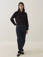 Patrick Assaraf Merino Milano Button Cardigan