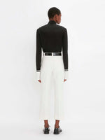 Victoria Beckham Cropped Kick Trousers