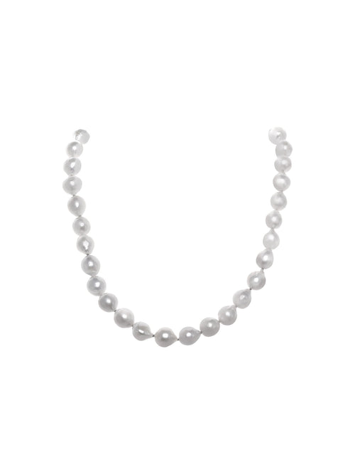 Margo Morrison Small White Baroque Pearl Necklace