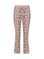 Veronica Beard Arte Kick Flare Floral Pant