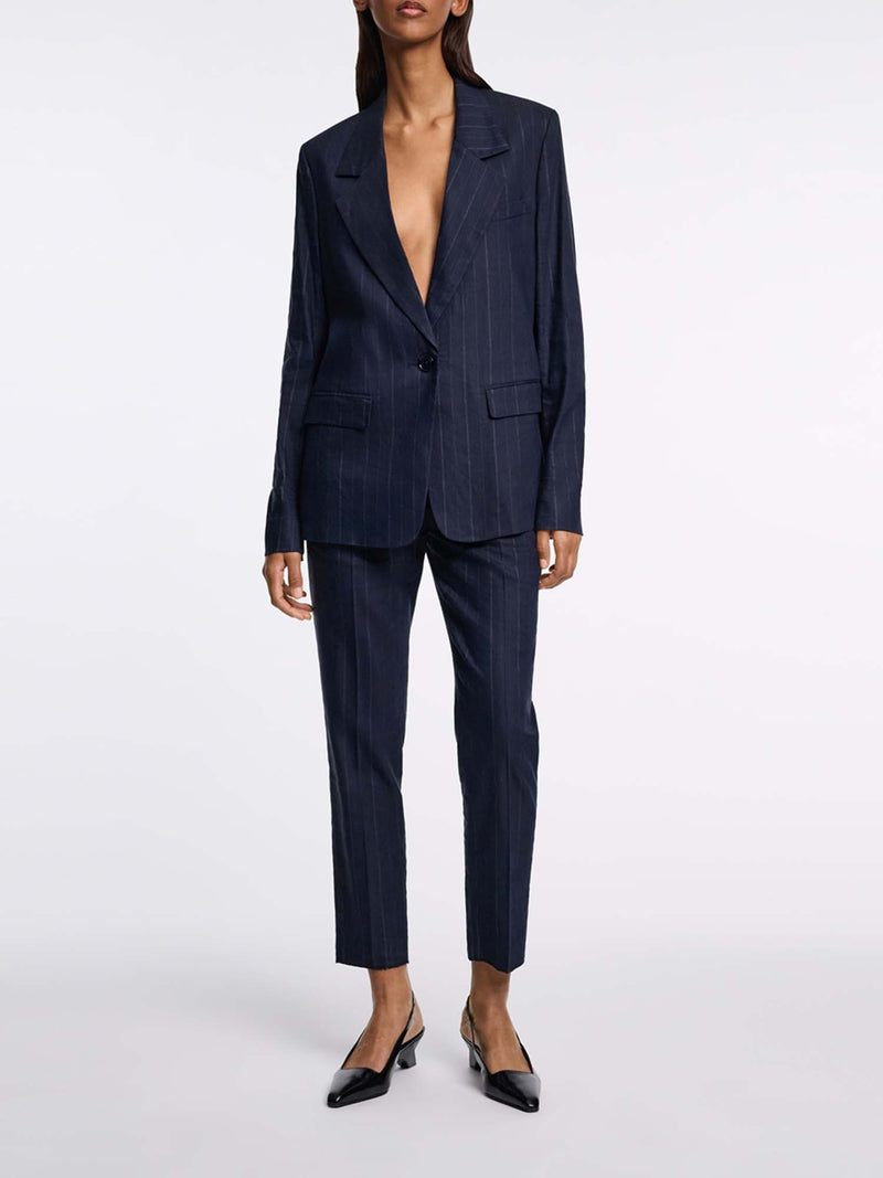 Dorothee Schumacher Modern Sophistication Pinstripe Blazer