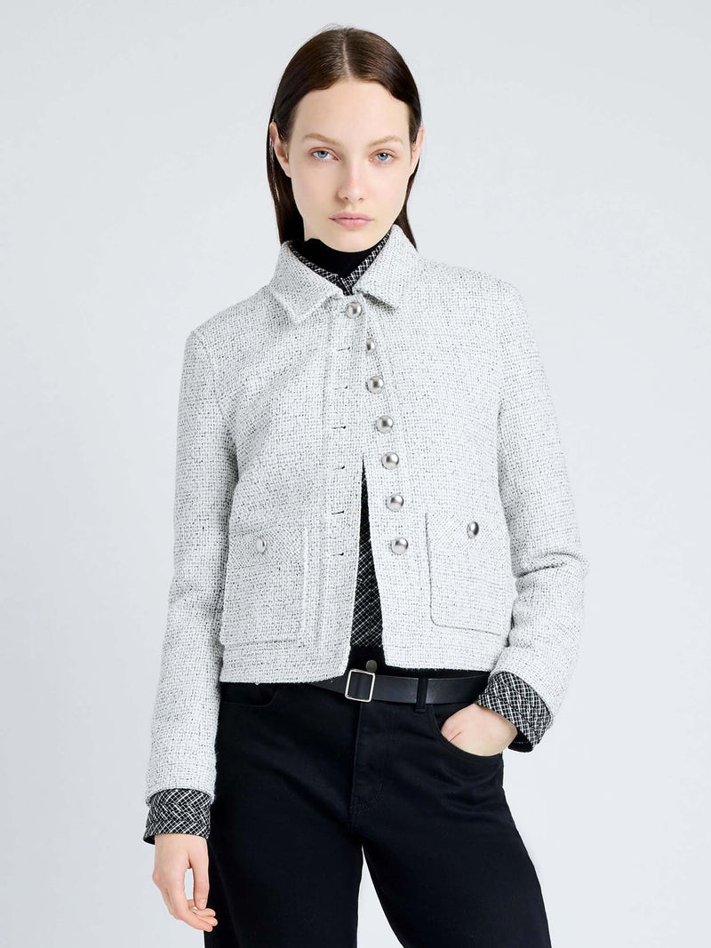 Proenza Schouler Marcella Tweed Jacket