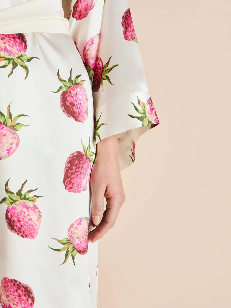 Olivia Von Halle Mimi Silk Robe