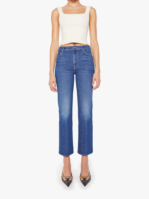 Mother The Kick It Flood Jeans
