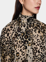 Marc Cain Leopard Print Blouse