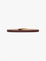 Victoria Beckham Regular Pin- Buckle Belt in Smooth Leather