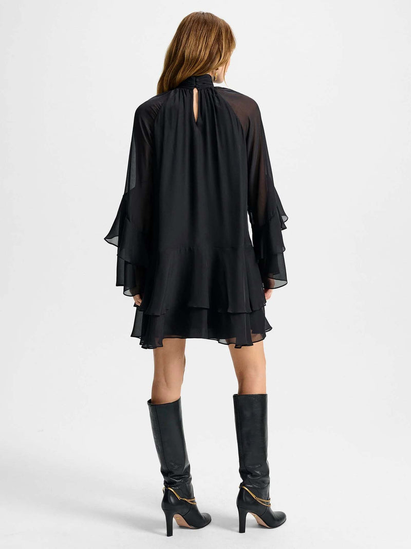Veronica Beard Adlington Silk Mini Dress