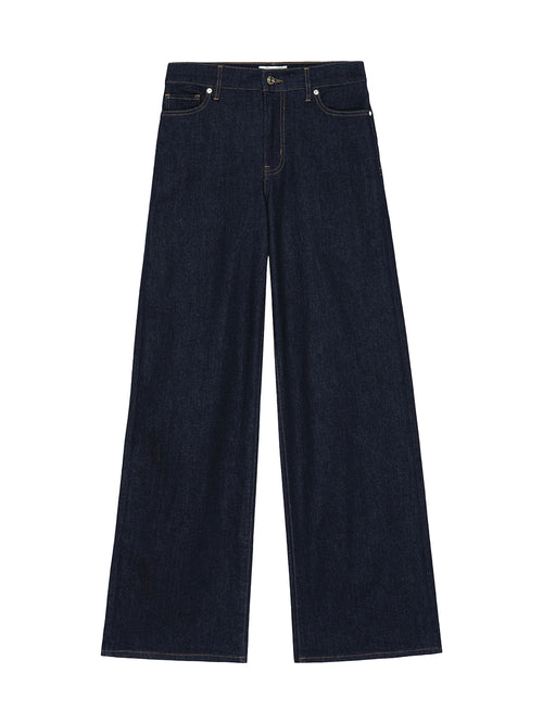 Frame Le Slim Palazzo Long Jeans