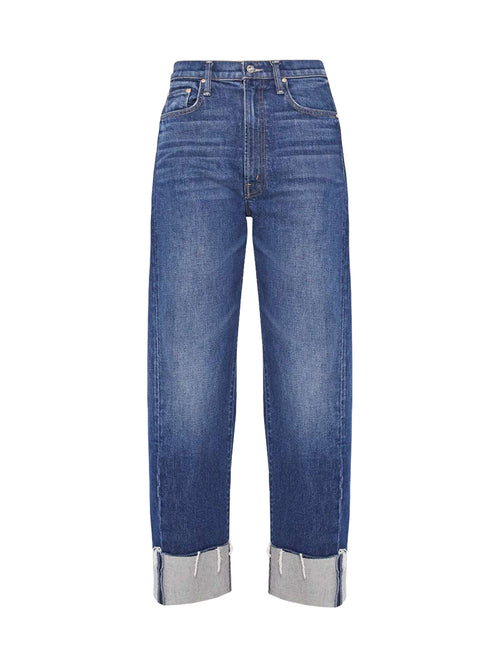 Mother The Half-Pipe Ankle Cuff Fray Jeans