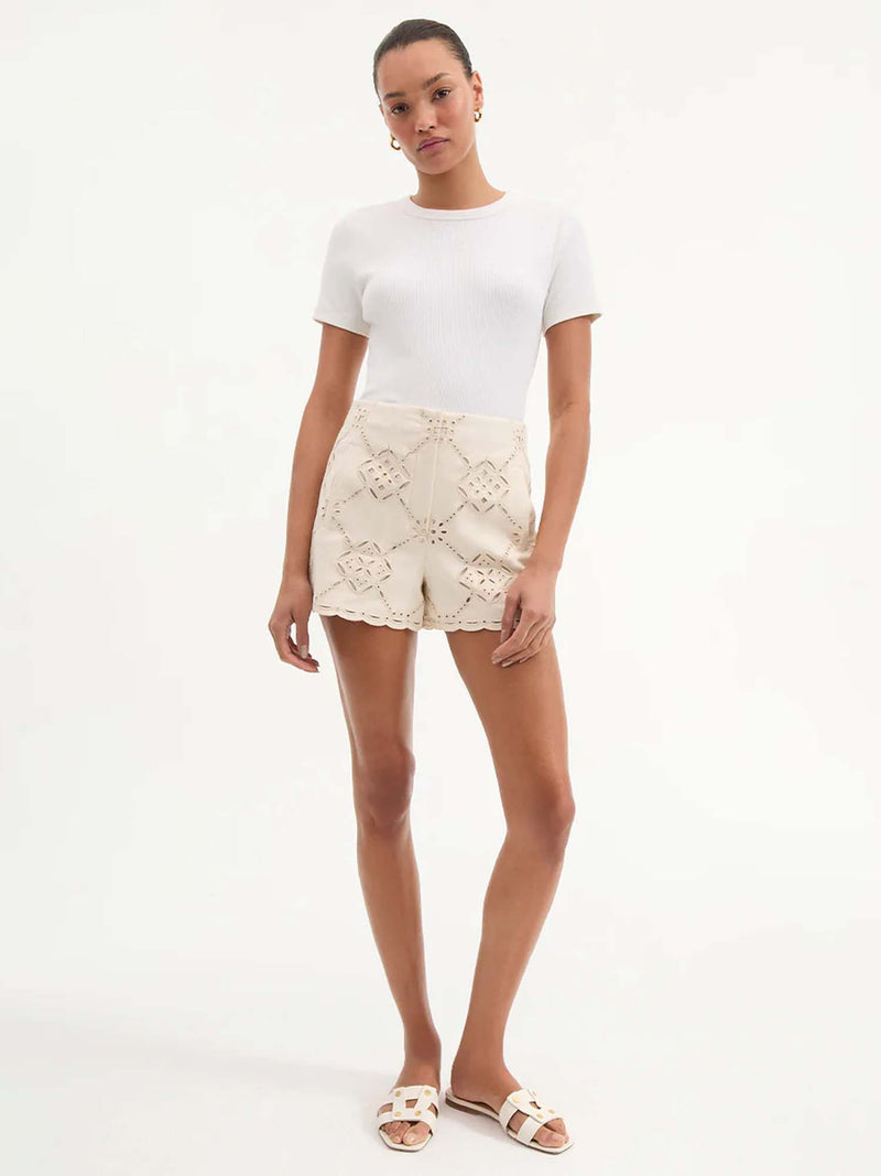Veronica Beard Jazmin Eyelet Short