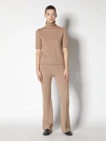 Sminfinity Fluffy Bell Bottom Pants