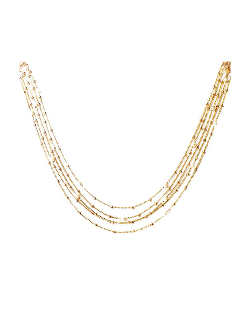 Mabel Chong Pearl Multi Strand Necklace
