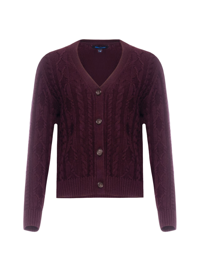 Patrick Assaraf Cable Knit Cardigan
