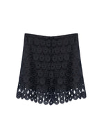 Erika Cavallini Floral Eyelet Shorts