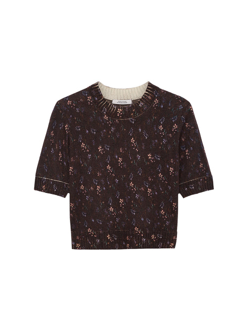 Dorothee Schumacher Delicate Statement Short Sleeve Pullover