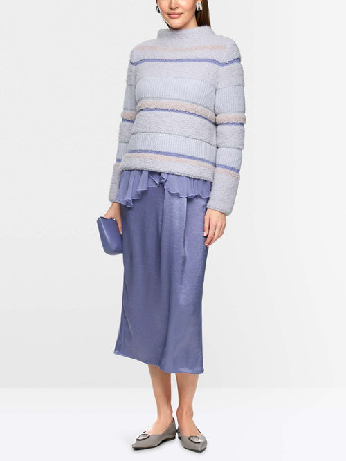Marc Cain Knitted Striped Sweater